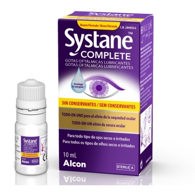 Systane Complete 10 ml Gotas Oftálmicas Lubricantes